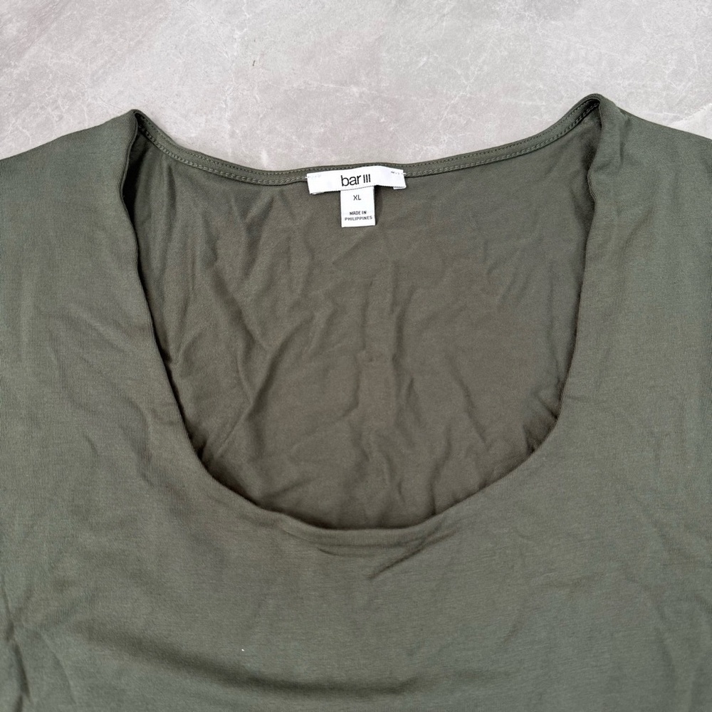 Women’s Bar III Bodycon Scoop Neck Sleeveless Jersey Bodysuit XL - Picture 5 of 16